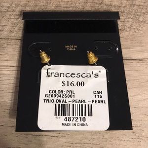 Francesca's Collections Jewelry - Francesca’s Pearl Studs Francesca's Collections Jewelry - Francesca’s Pearl Studs